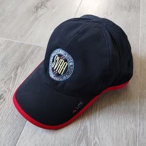 Sports Car Vintage Racing Association Hat SVRA Cap Black Adjustable OSFA Golf